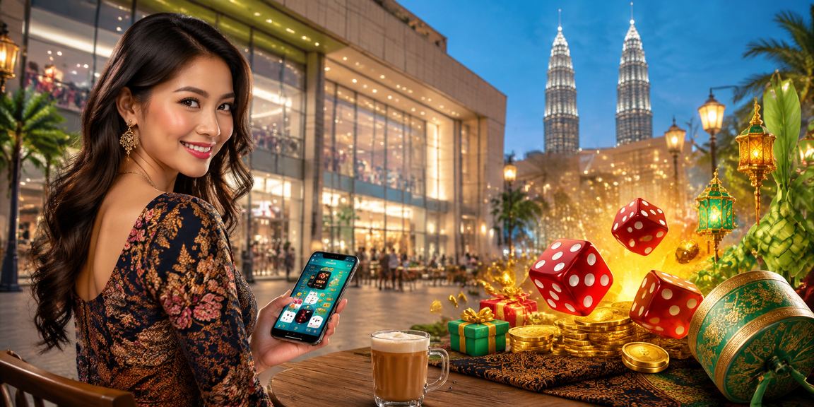 Pertaruhan pada permainan dadu di Kuala Lumpur dengan pengguna aktif